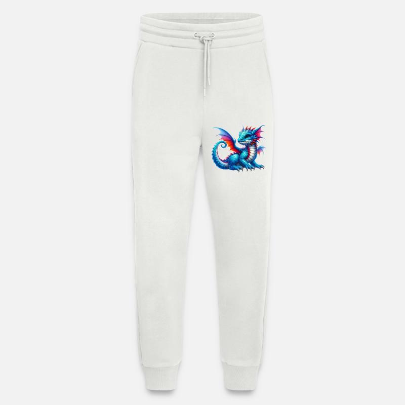 Dragon - Jogging Pants - made by SPREAD - OFF WHITE