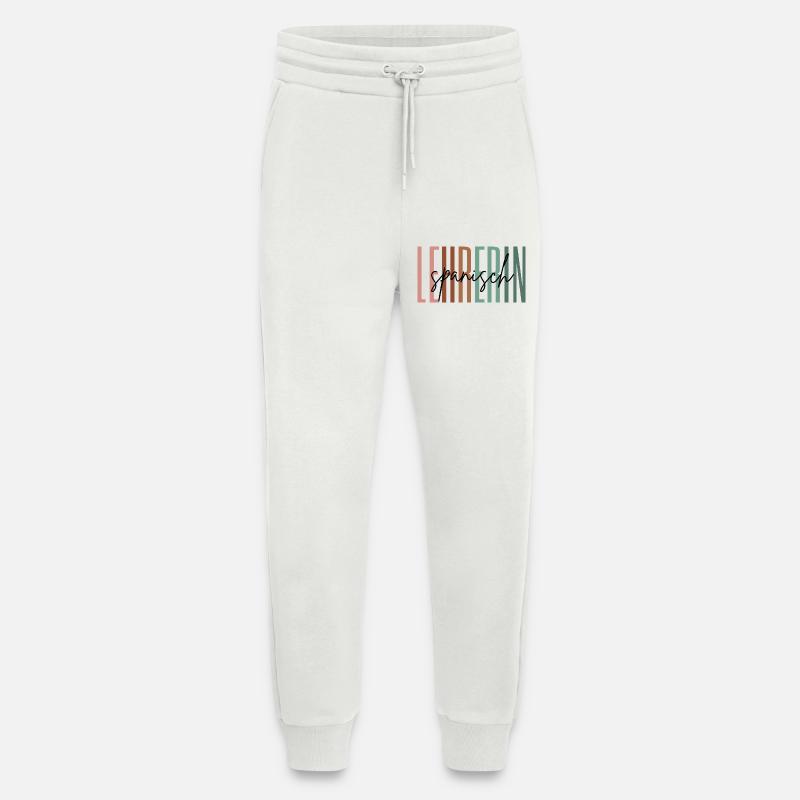 Lehrerin Spanisch Spanischlehrerin Geschenk - Jogginghose - made by SPREAD - OFF WHITE