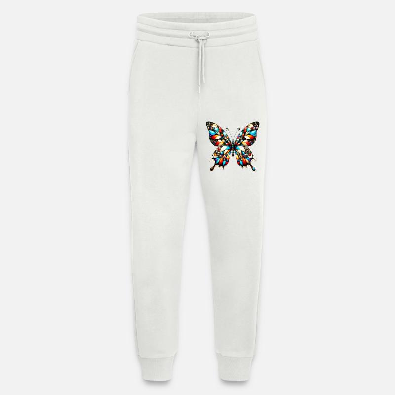 Schmetterling - Jogginghose - made by SPREAD - OFF WHITE