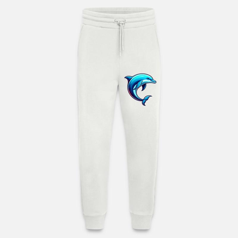 Dolphin - Jogging Pants - made by SPREAD - OFF WHITE