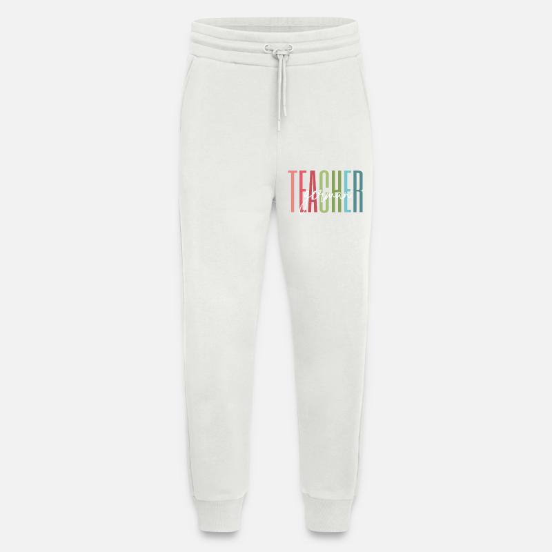 Deutsch Lehrerin Schule Geschenk - Jogginghose - made by SPREAD - OFF WHITE