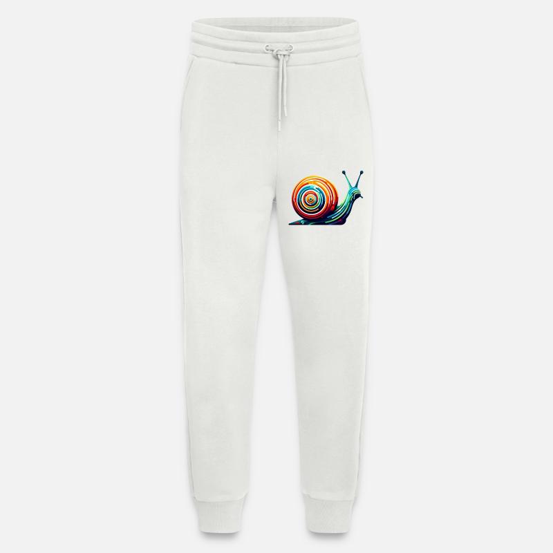 Snail - Jogging Pants - made by SPREAD  - OFF WHITE