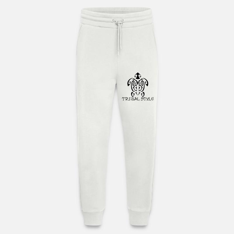 Polynesische schwarze Schildkröte - Jogginghose - made by SPREAD - OFF WHITE