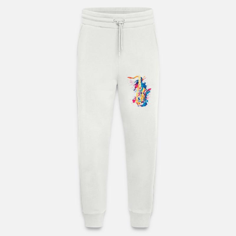 Saxophon Graffiti - Jogginghose - made by SPREAD - OFF WHITE