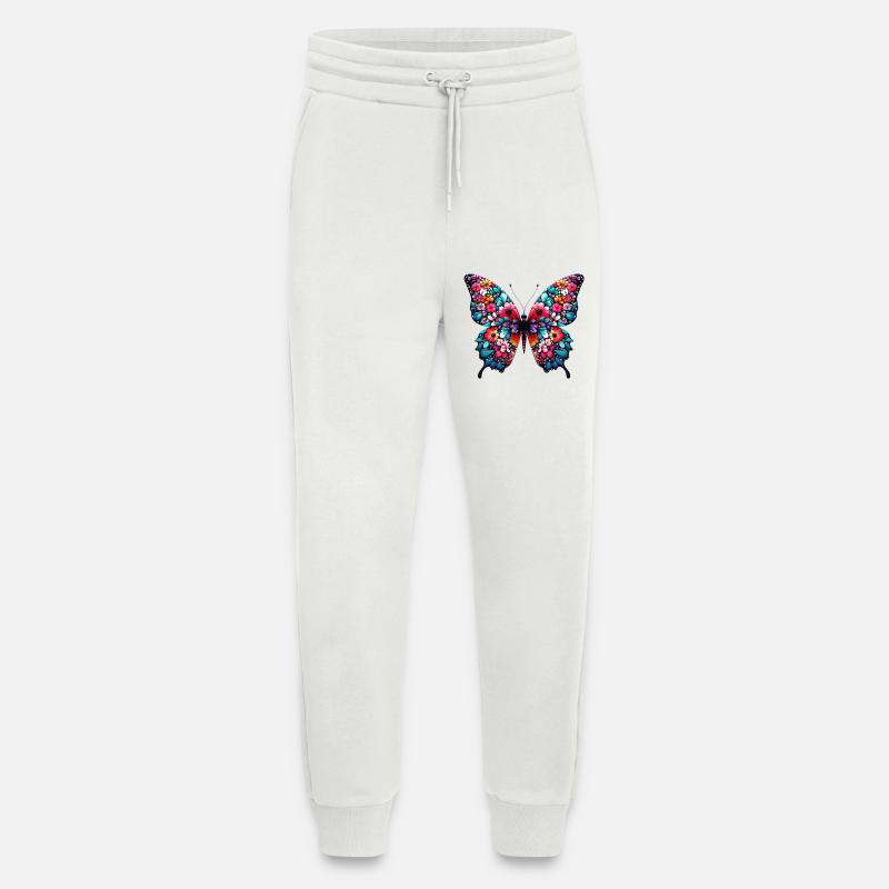 Schmetterling - Jogginghose - made by SPREAD - OFF WHITE