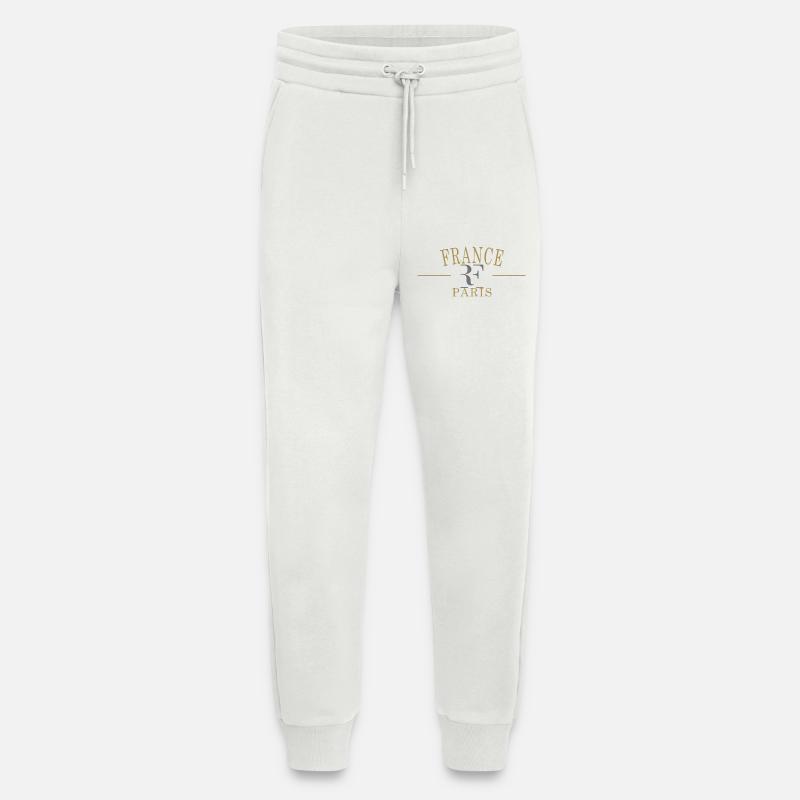 Frankreich RF Flagge - Jogginghose - made by SPREAD - OFF WHITE