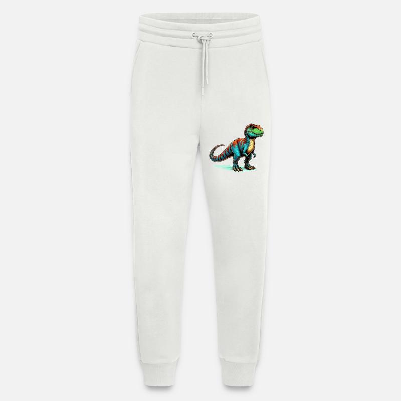 Dinosaur - Jogging Pants - made by SPREAD - OFF WHITE