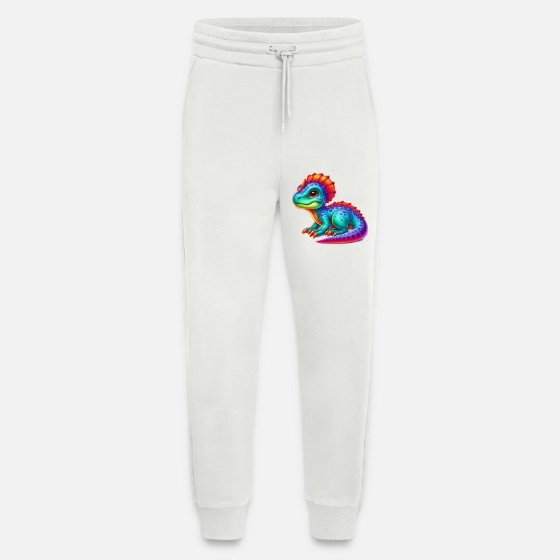 Dinosaur - Jogging Pants - made by SPREAD - OFF WHITE