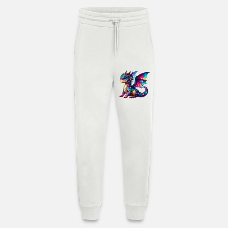 Dragon - Jogging Pants - made by SPREAD - OFF WHITE