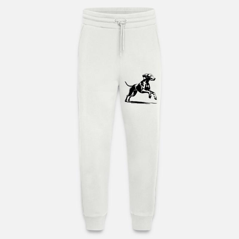 Weimaraner - Jogging Pants - made by SPREAD  - OFF WHITE