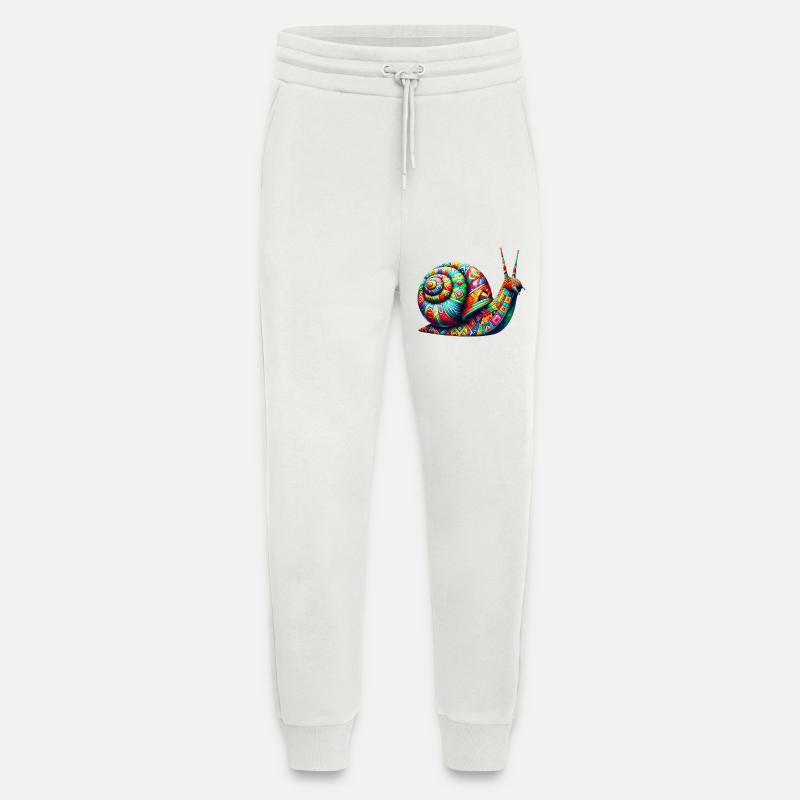 Snail - Jogging Pants - made by SPREAD  - OFF WHITE