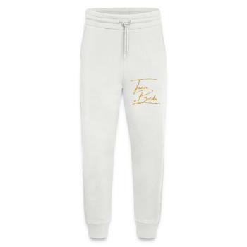 Team Bride! Personalisierbar - Jogginghose - made by SPREAD - OFF WHITE - Vorne