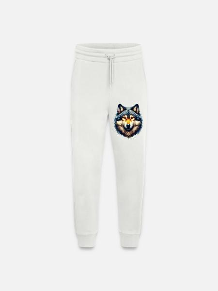 Loup - Pantalon de jogging bio décontracté fabriqué en UE - OFF WHITE