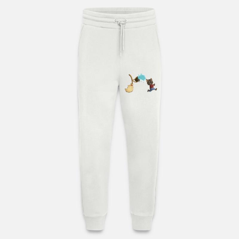 The sorcerer's apprentice as werewolf - Jogging Pants - made by SPREAD - OFF WHITE