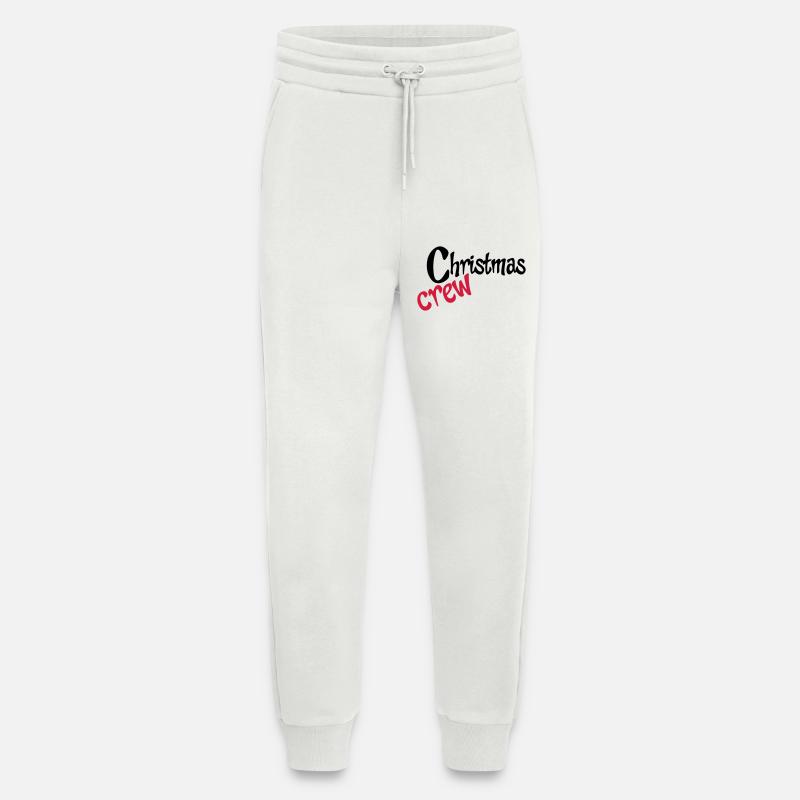 Teamwork zu Weihnachten - Jogginghose - made by SPREAD - OFF WHITE