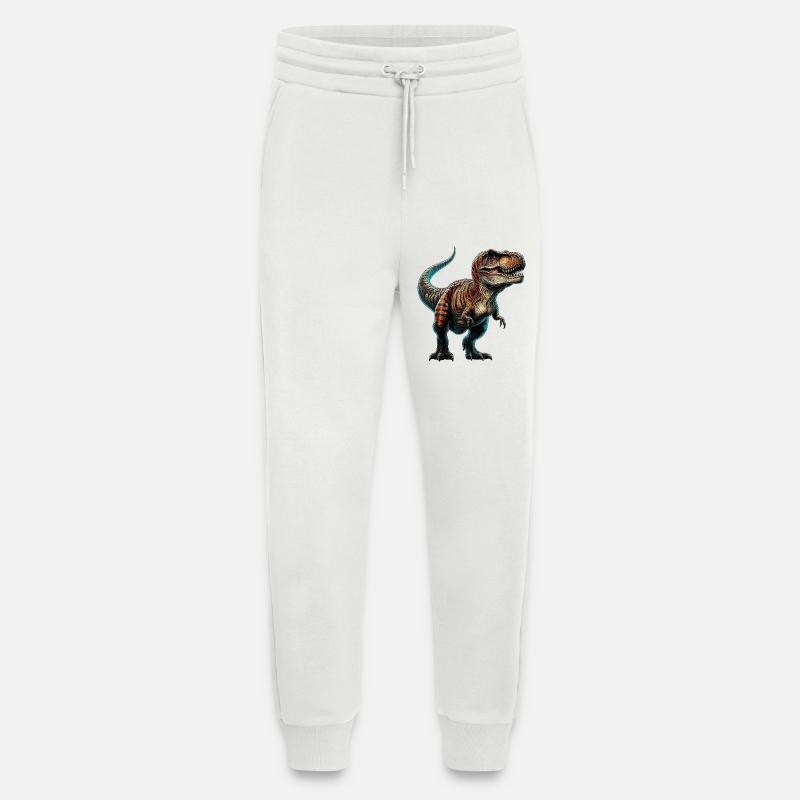 Dinosaur - Jogging Pants - made by SPREAD  - OFF WHITE