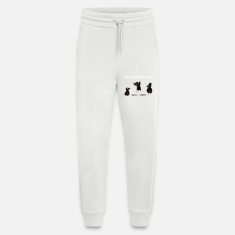 crows before bros - Jogginghose - made by SPREAD - OFF WHITE