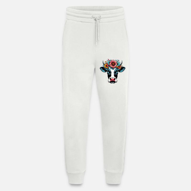 Kuh - Jogginghose - made by SPREAD - OFF WHITE
