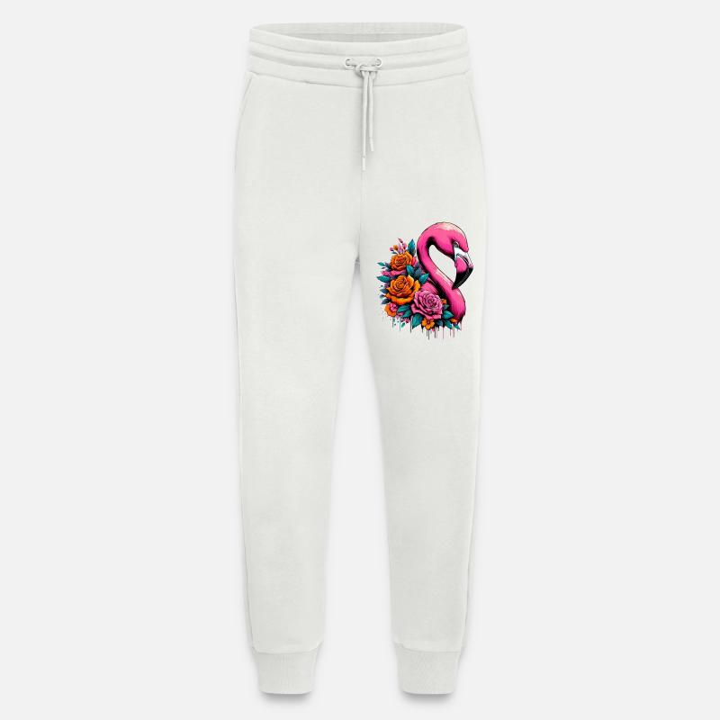 Flamingo - Jogginghose - made by SPREAD - OFF WHITE