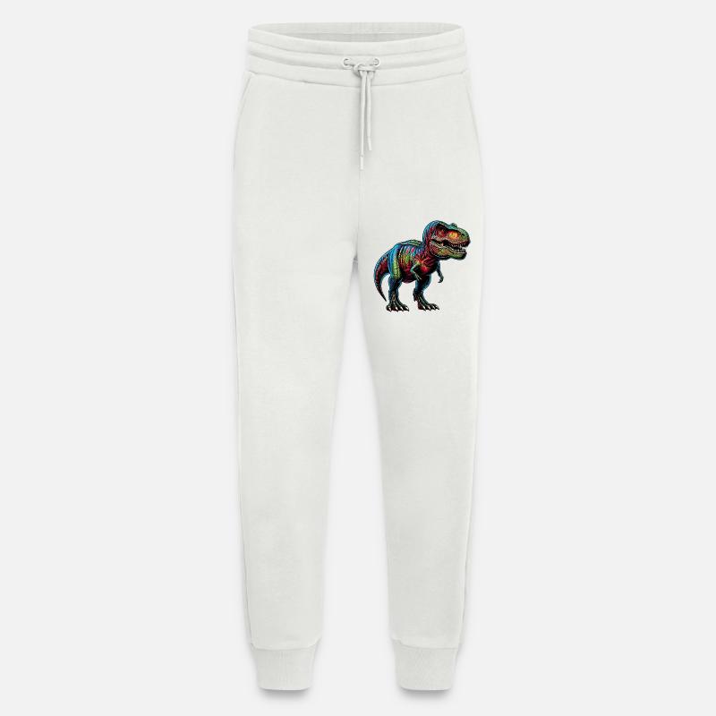 Dinosaur - Jogging Pants - made by SPREAD  - OFF WHITE