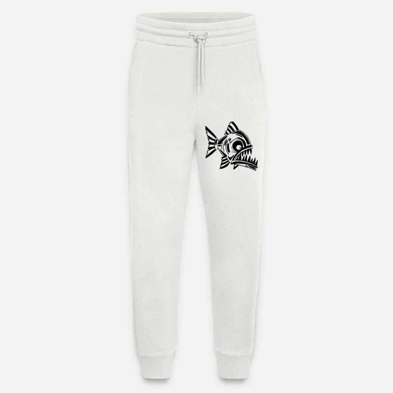 Fleischfressender Schwarzfisch - Jogginghose - made by SPREAD - OFF WHITE
