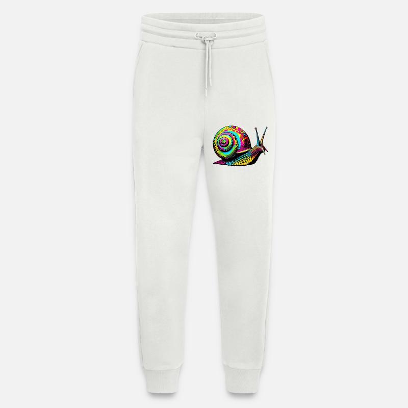 Snail - Jogging Pants - made by SPREAD - OFF WHITE