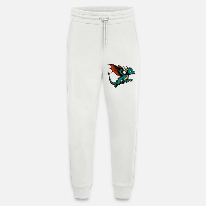Dragon - Jogging Pants - made by SPREAD  - OFF WHITE