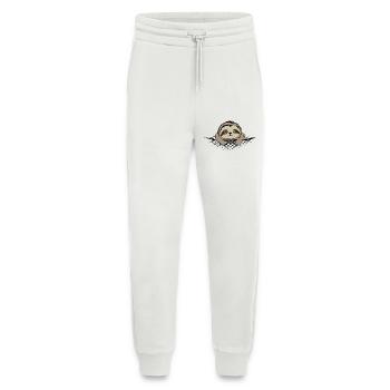 Sloth in pocket comic cartoon funny icon - Jogging Pants - made by SPREAD  - OFF WHITE - Front