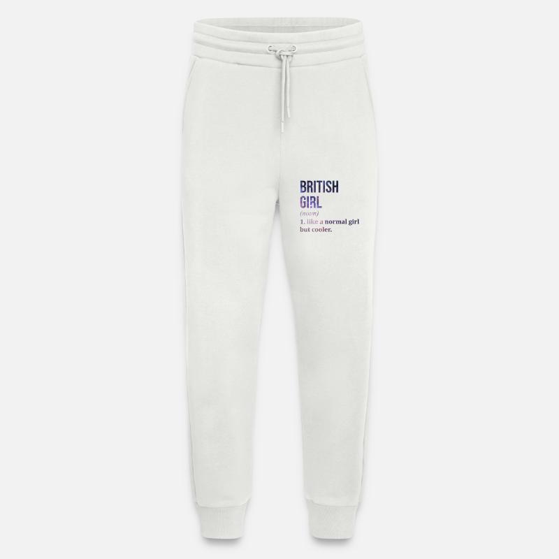 Großbritannien - Jogginghose - made by SPREAD - OFF WHITE