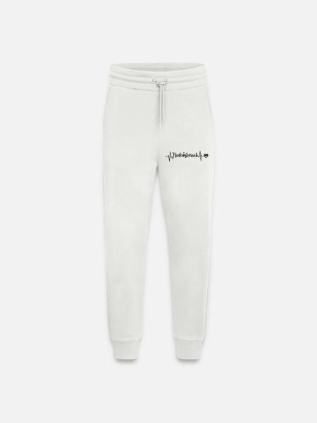 Lower Austria Pulse Heart Line - Jogging Pants - made by SPREAD - OFF WHITE