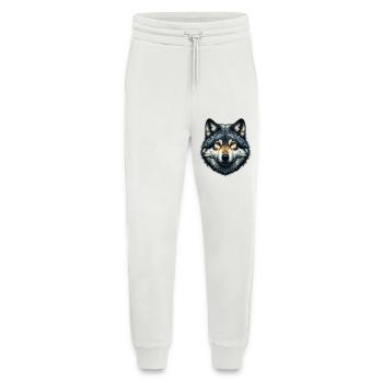 Loup - Pantalon de jogging bio décontracté fabriqué en UE - OFF WHITE - Devant