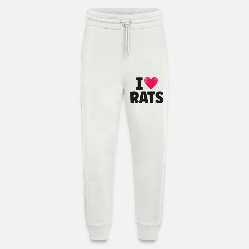 Ratte Ratten - Jogginghose - made by SPREAD - OFF WHITE