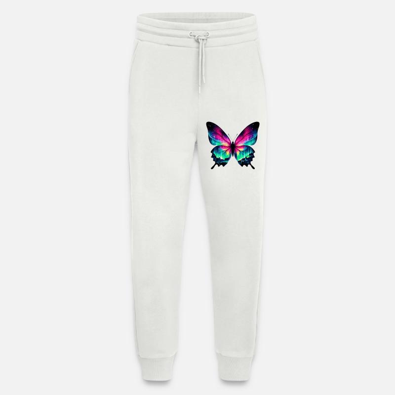Schmetterling - Jogginghose - made by SPREAD - OFF WHITE
