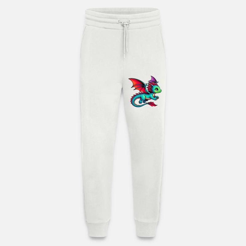 Dragon - Jogging Pants - made by SPREAD - OFF WHITE