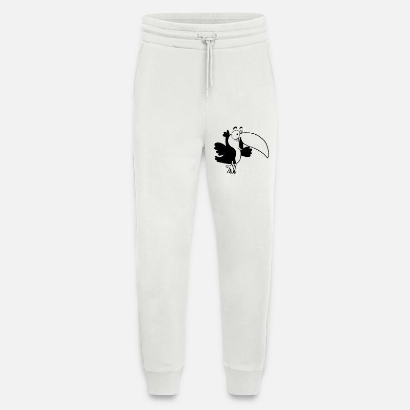 Tukan-Vogel - Jogginghose - made by SPREAD - OFF WHITE