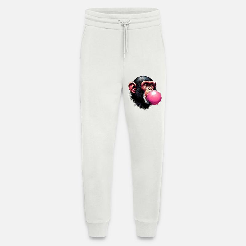 Monkey - Jogging Pants - made by SPREAD  - OFF WHITE