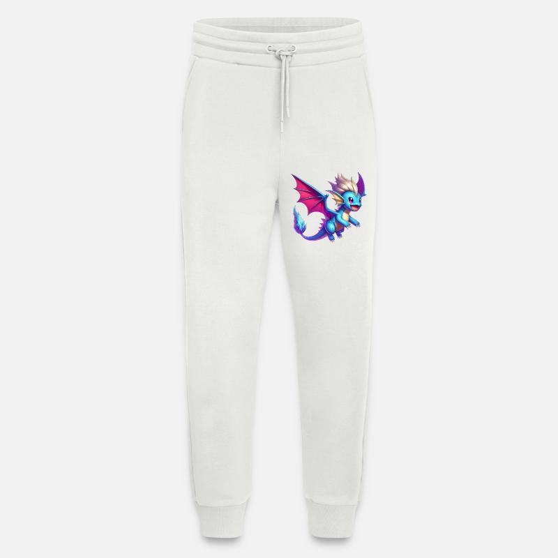 Dragon - Jogging Pants - made by SPREAD  - OFF WHITE