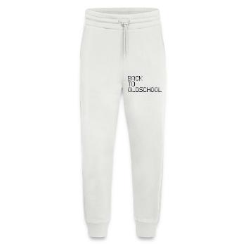 OLDSCHOOL - Pantalon de jogging bio décontracté fabriqué en UE - OFF WHITE - Devant