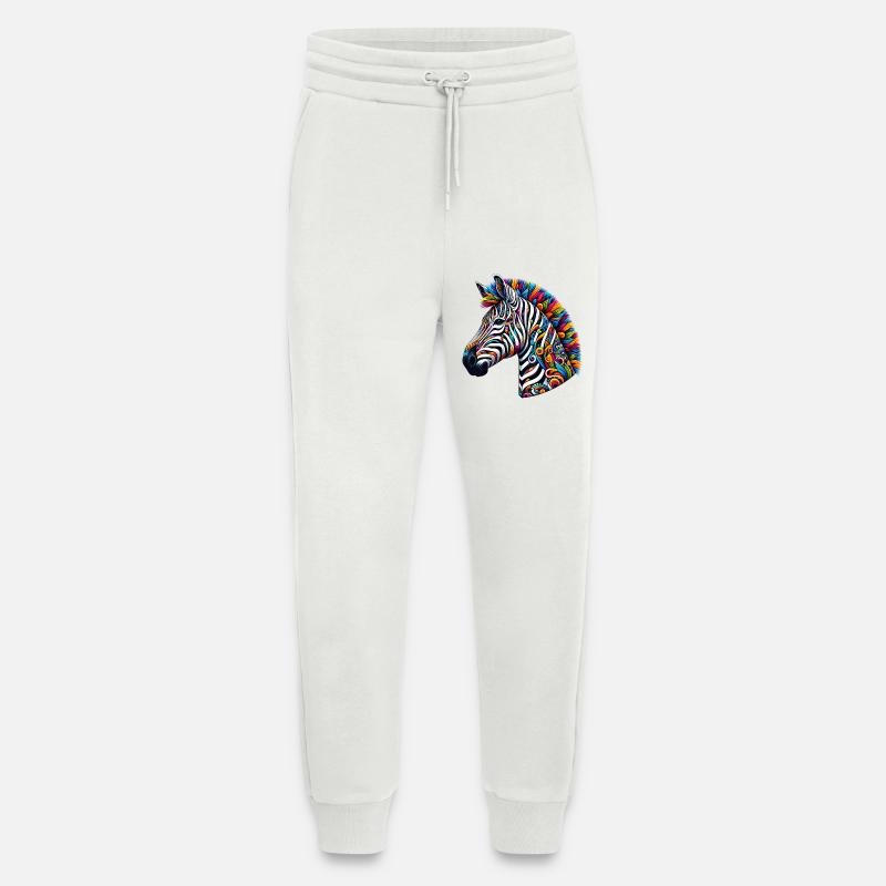 Zebra - Jogginghose - made by SPREAD - OFF WHITE