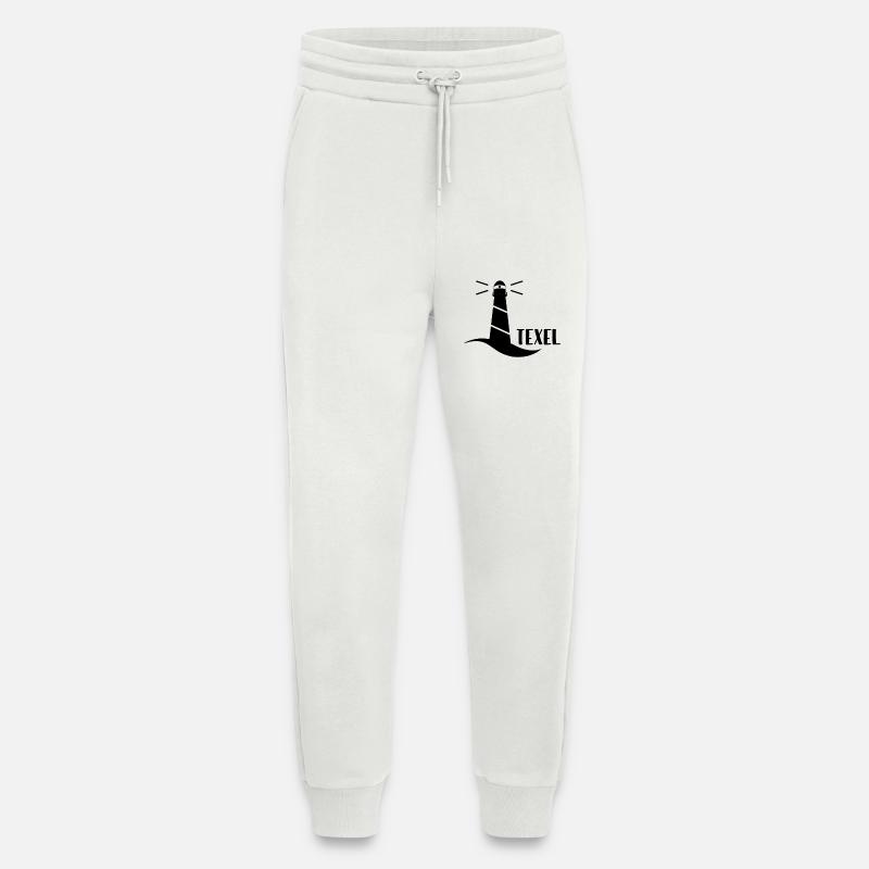 Leuchtturm Texel (schwarz) - Jogginghose - made by SPREAD - OFF WHITE