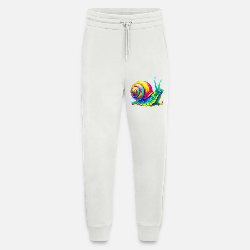 Snail - Jogging Pants - made by SPREAD  - OFF WHITE