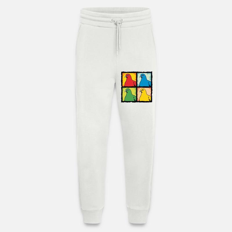Tauben - Jogginghose - made by SPREAD - OFF WHITE