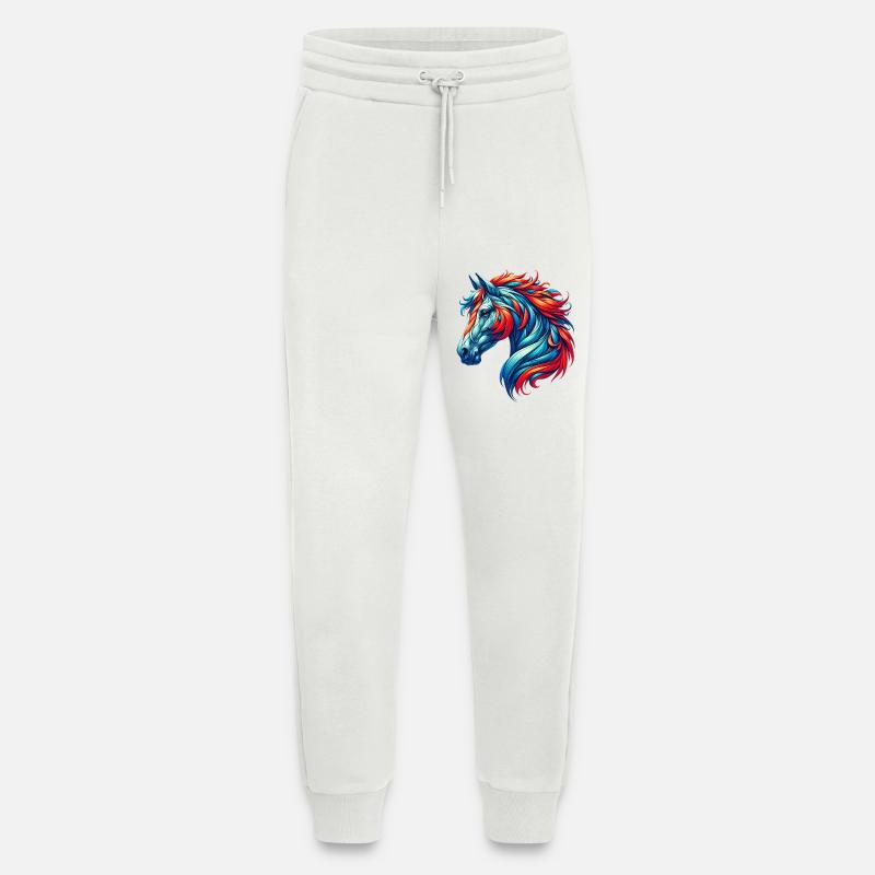 Pferd - Jogginghose - made by SPREAD - OFF WHITE
