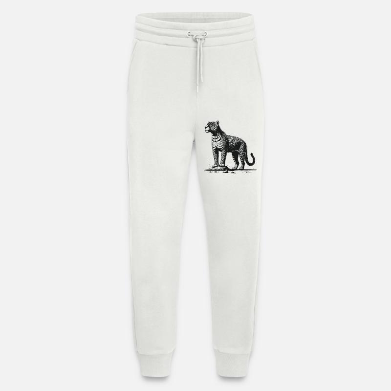 Jaguar - Pantalon de jogging bio décontracté fabriqué en UE - OFF WHITE