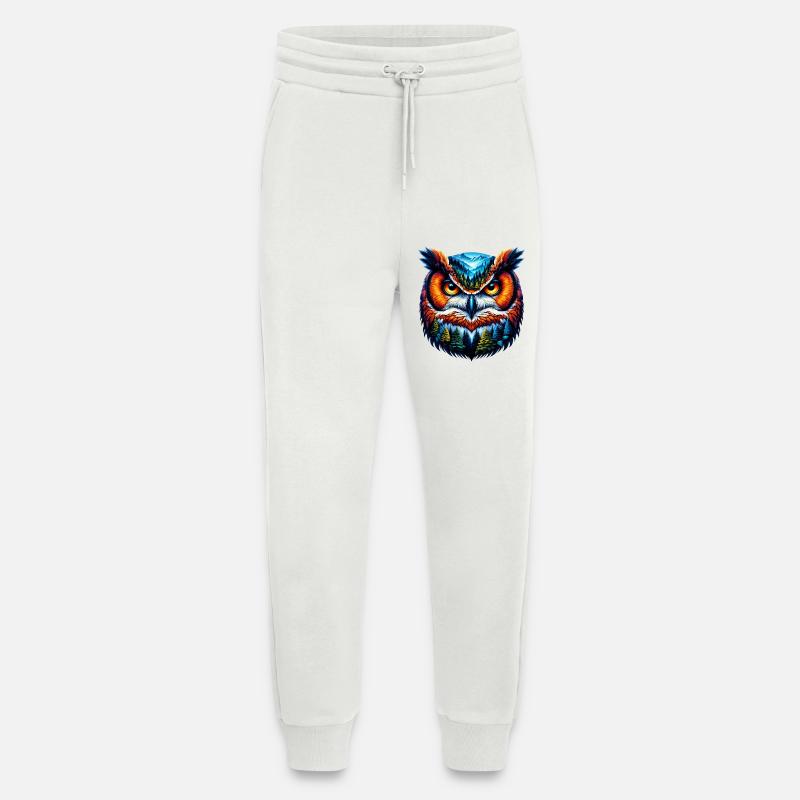 Eule - Jogginghose - made by SPREAD - OFF WHITE