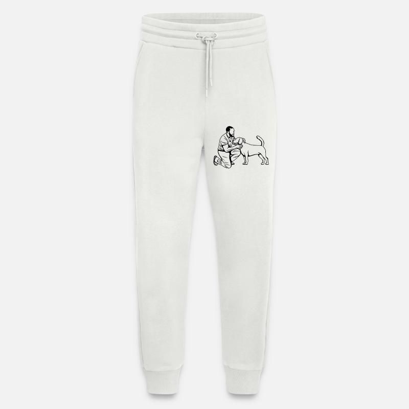 Veterinary technician - Jogging Pants - made by SPREAD  - OFF WHITE