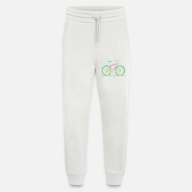 Rennrad Retrowave - Jogginghose - made by SPREAD - OFF WHITE