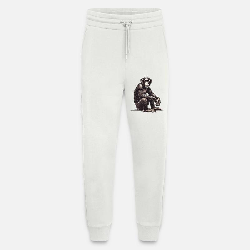 Schimpanse - Jogginghose - made by SPREAD - OFF WHITE