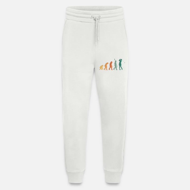 Evolution Golf Retro - Jogging Pants - made by SPREAD  - OFF WHITE