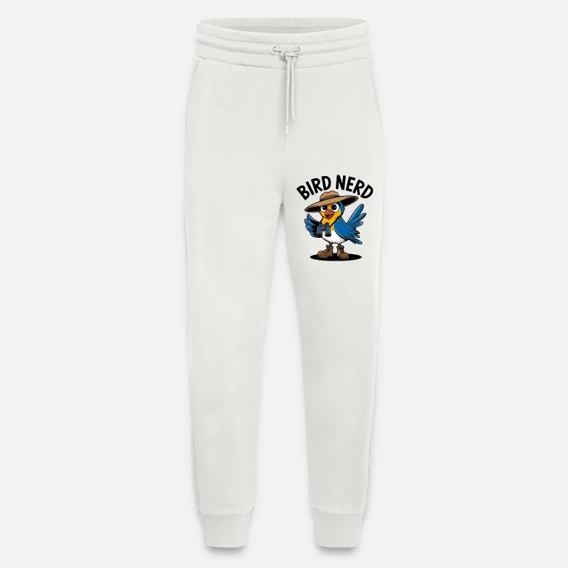 Vogel-Nerd-Entdecker - Jogginghose - made by SPREAD - OFF WHITE